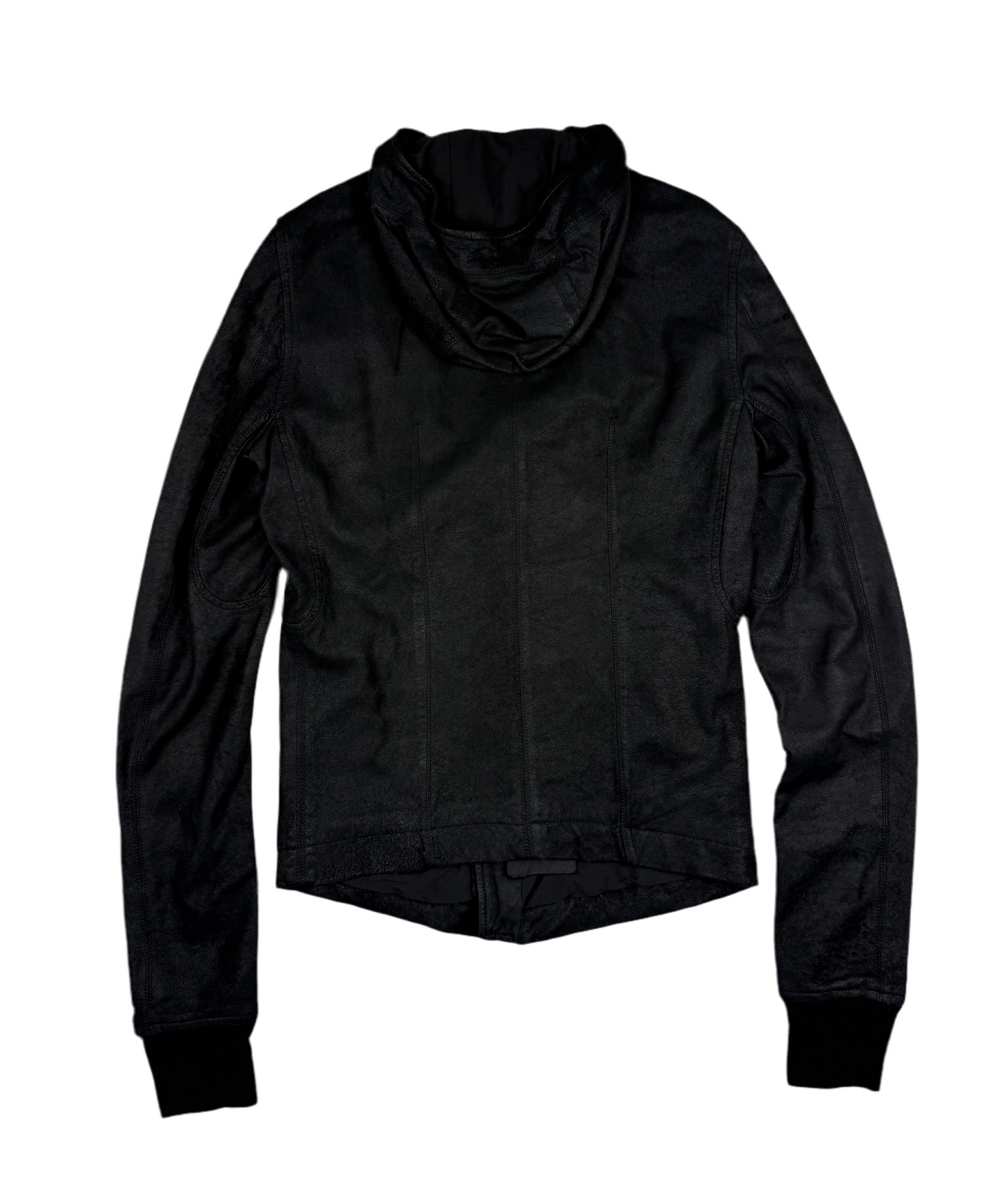 Rick Owens Blister Lamb Scuba Hoodie - XS
