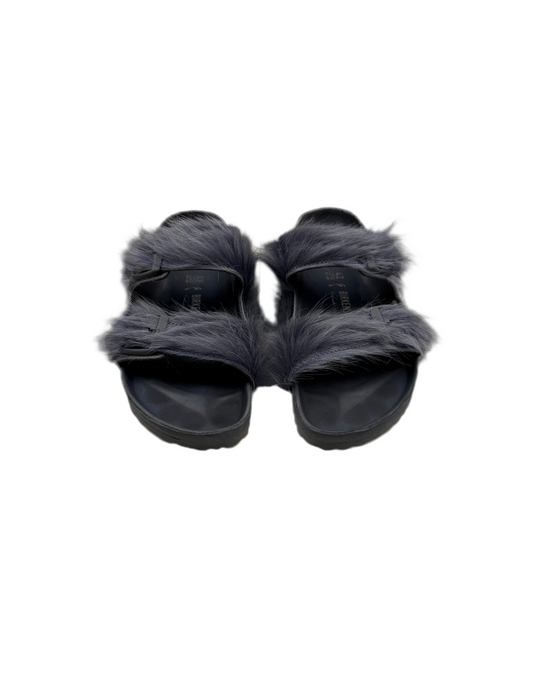 Rick Owens Pony Hair Birkenstocks