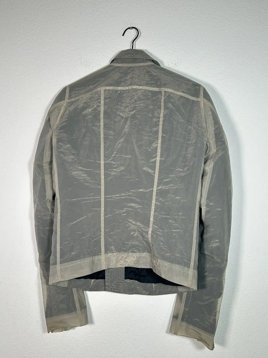 Rick Owens '14 Cyclops Translucent Nylon Aircut Jacket - M