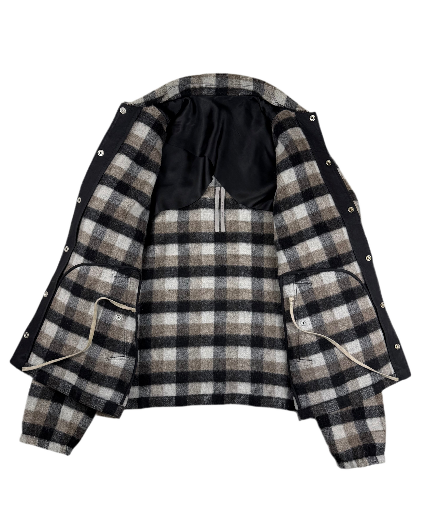Rick Owens LARRY Wool Outer Shirt - 54 IT