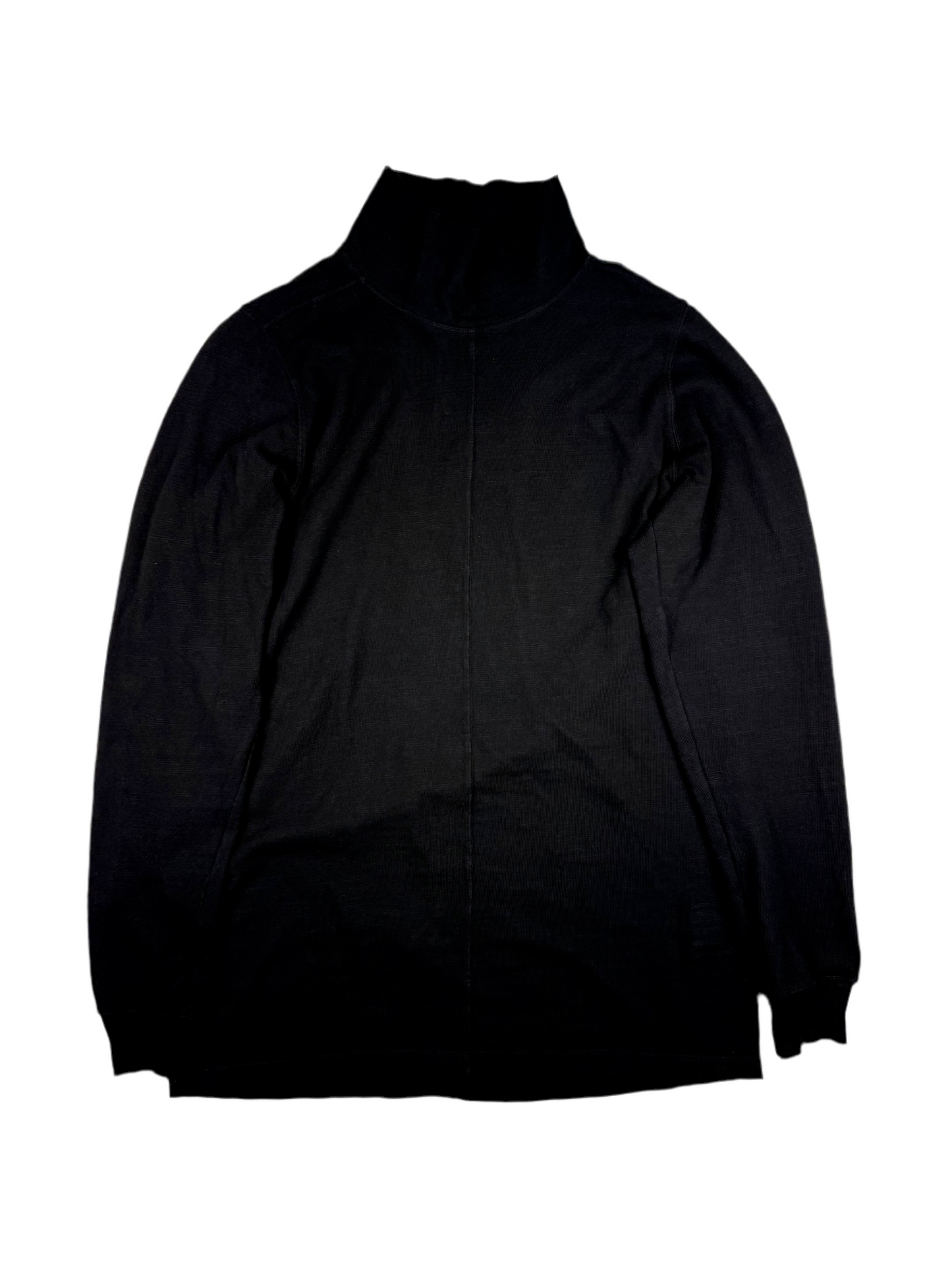 Rick Owens DRKSHDW Mock Neck Front & Back Seam - M