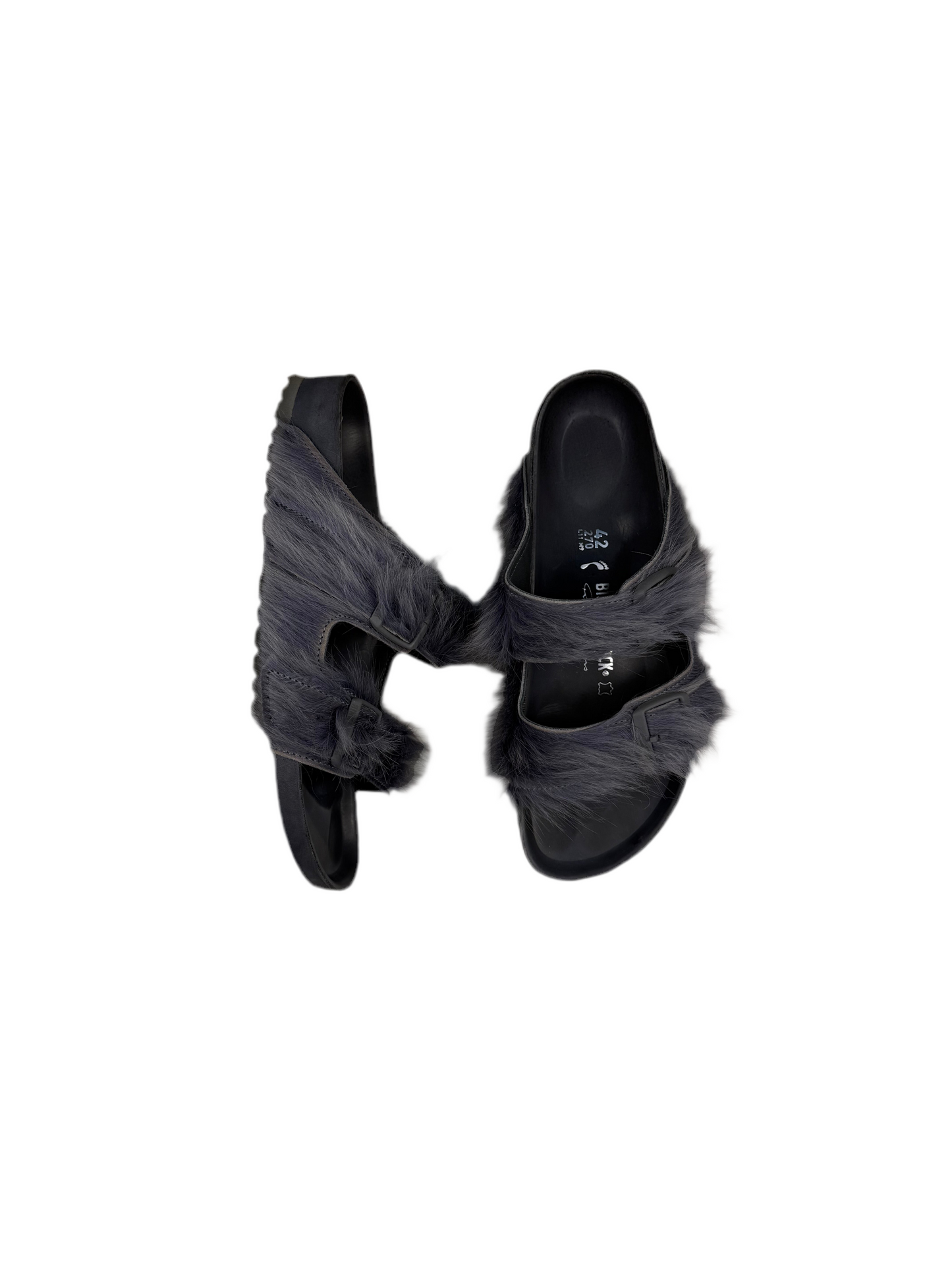 Rick Owens Pony Hair Birkenstocks