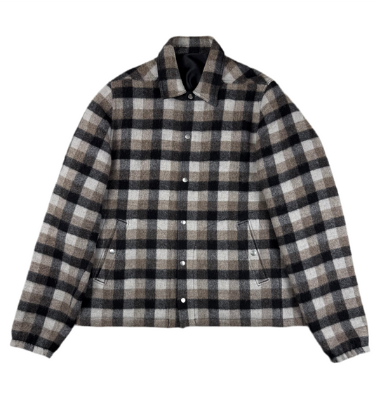 Rick Owens LARRY Wool Outer Shirt - 54 IT